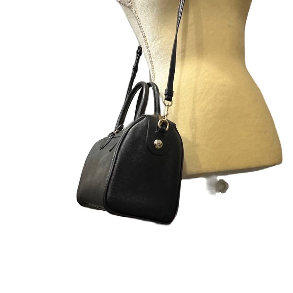 Coach Rowan Black Satchel Bag - Picture 10 of 12